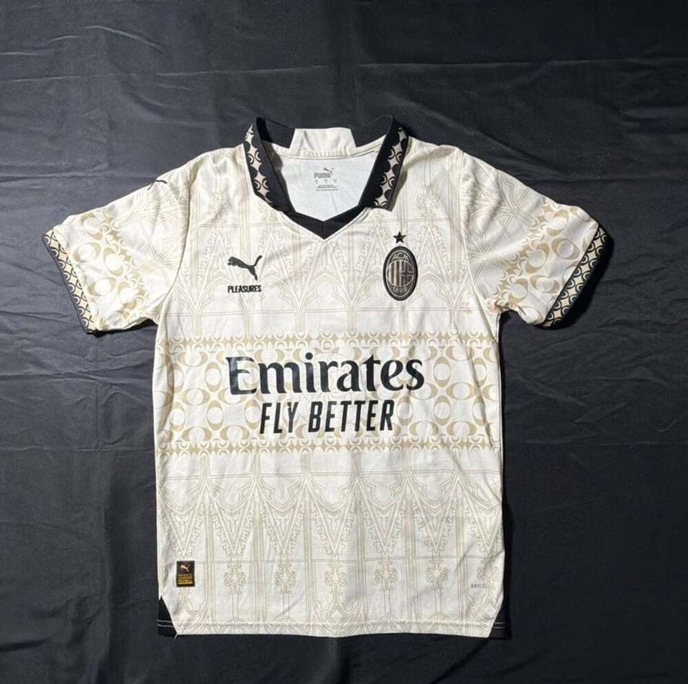 Puma x Pleasures AC Milan 2023/24 Fourth Jersey size small